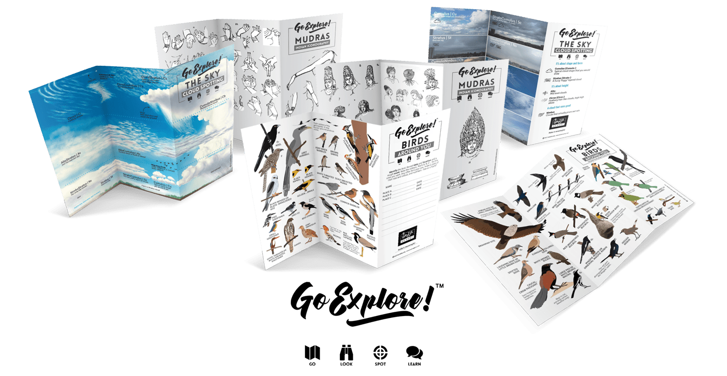 Go Explore Field Guides by India Nearby with Logo Go Explore Field Guides by India Nearby with Logo