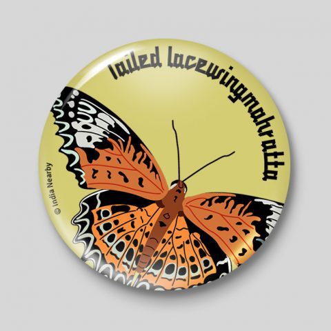 Tailed Lacewing Mahratta D2 Badge